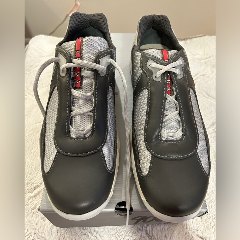 Prada Calzature Uomo Size 12 Shoes in Black (Unworn)